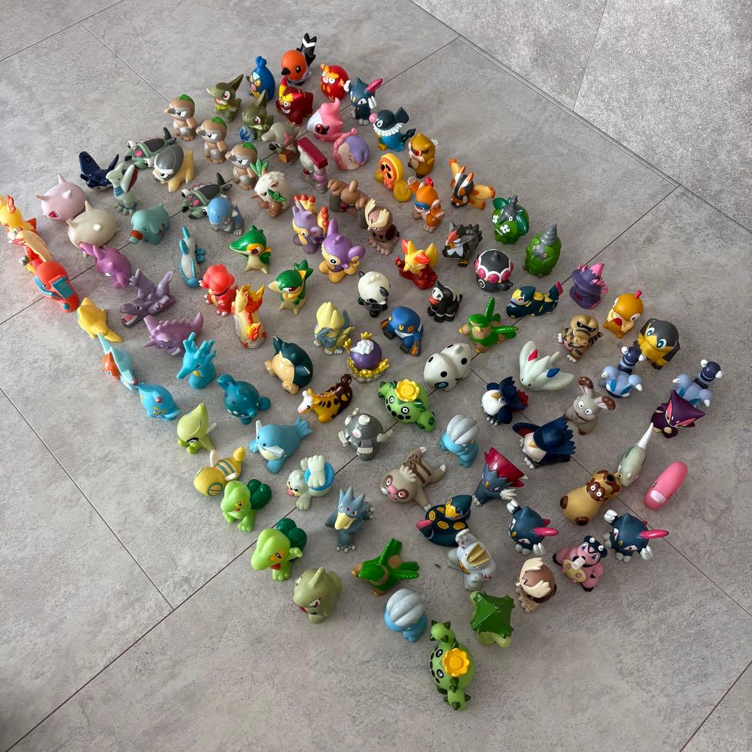 ポケモン 指人形 ポケモンキッズ 101体まとめ売り 人気ポケモン多数！