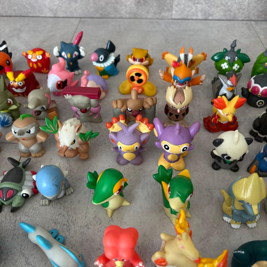 ポケモン 指人形 ポケモンキッズ 101体まとめ売り 人気ポケモン多数！