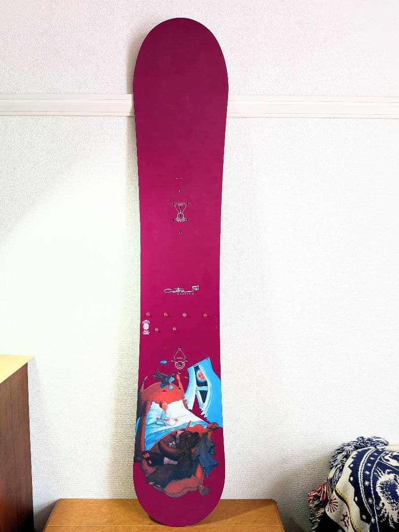 ZUMAスノーボード マッドネス×Burton カスタム51