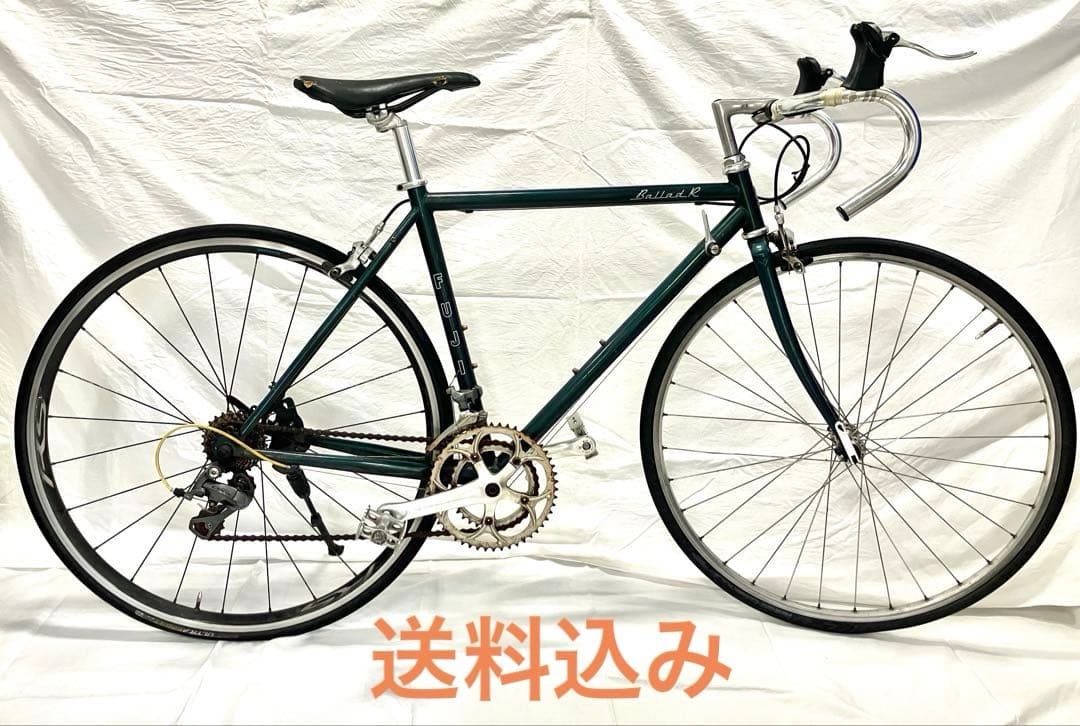 【清掃、注油済み】FUJI Ballad Rグリーン サイズ49cm