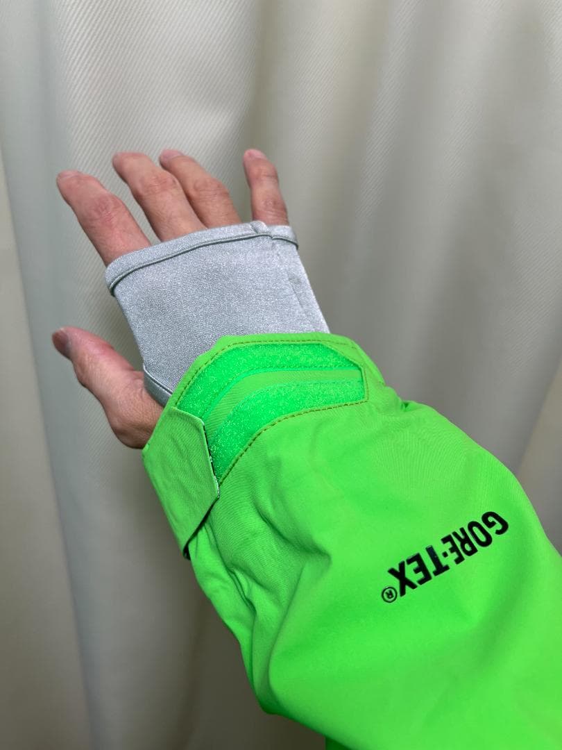 ボルコム ゴアテックスジャケット グリーン Gore-Tex Recco