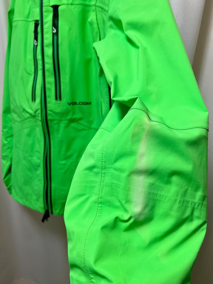 ボルコム ゴアテックスジャケット グリーン Gore-Tex Recco