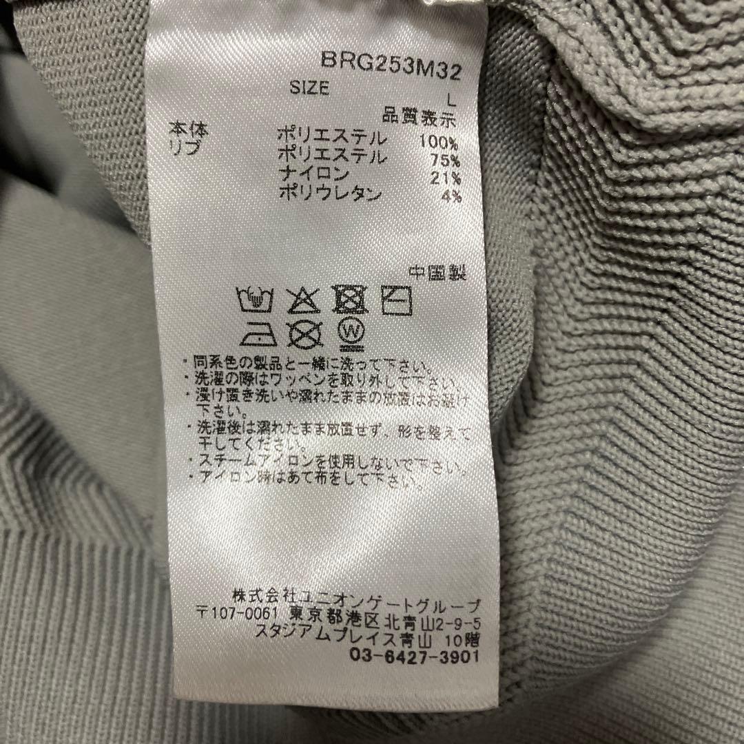 71 ブリーフィング ゴルフ セーター ニット クルーネックバックロゴ