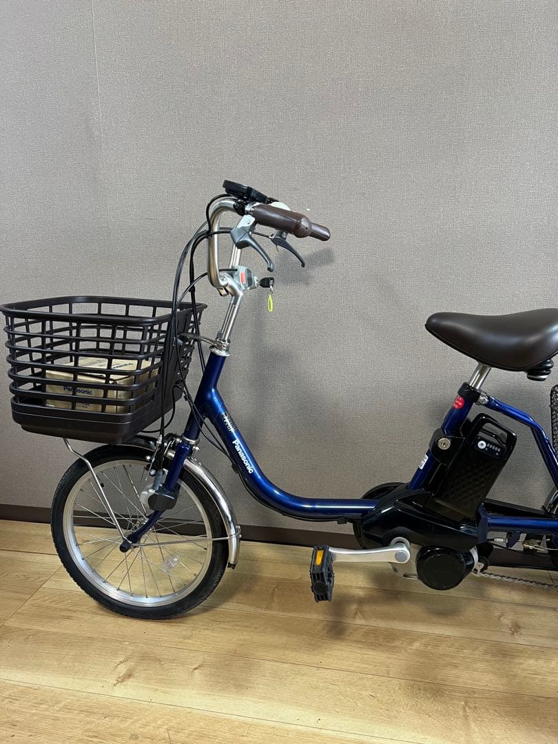 ほぼ新品 パナソニックの電動アシスト三輪自転車 バッテリー16.0Ah