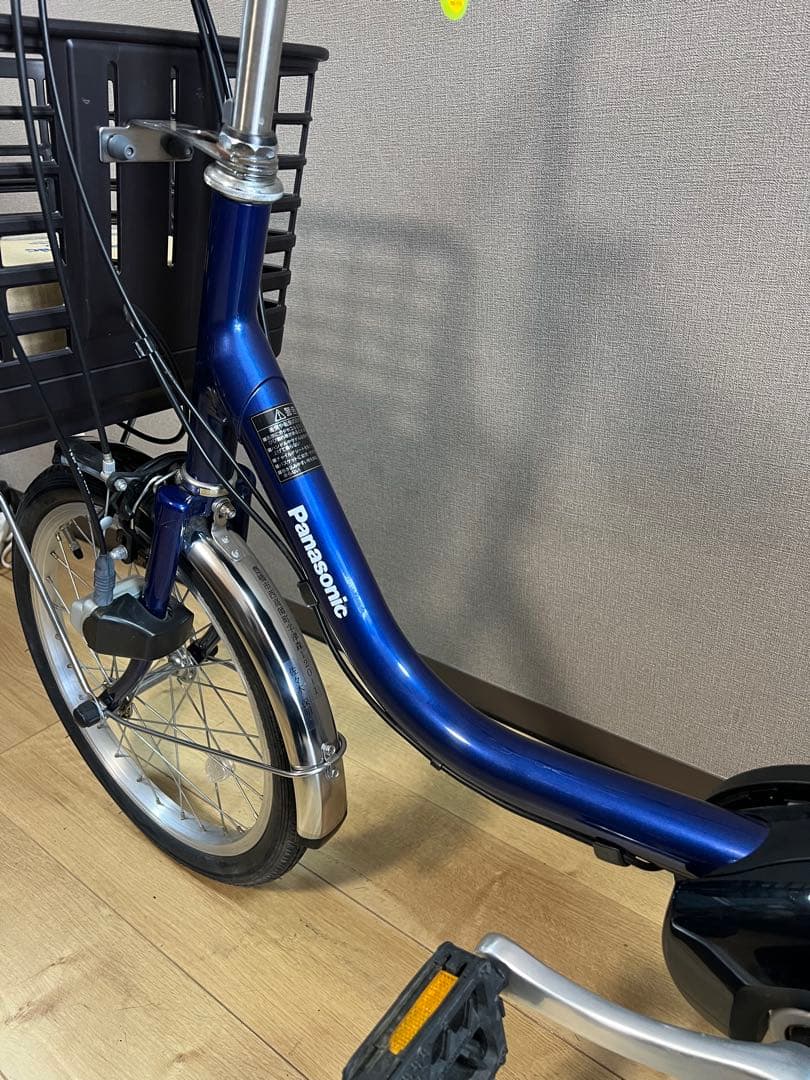 ほぼ新品 パナソニックの電動アシスト三輪自転車 バッテリー16.0Ah
