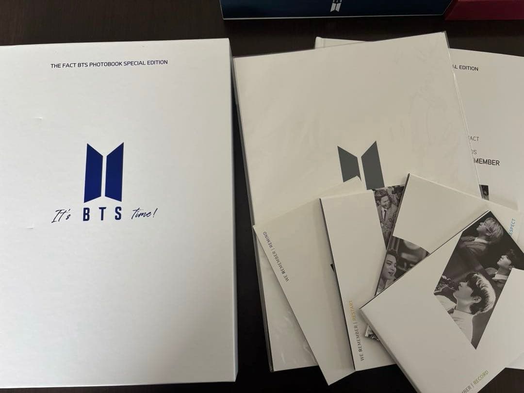 BTS TMA 写真集3冊・ジンファイル・フォトカード・トレカセット
