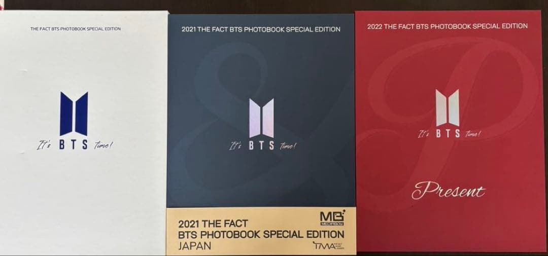 BTS TMA 写真集3冊・ジンファイル・フォトカード・トレカセット