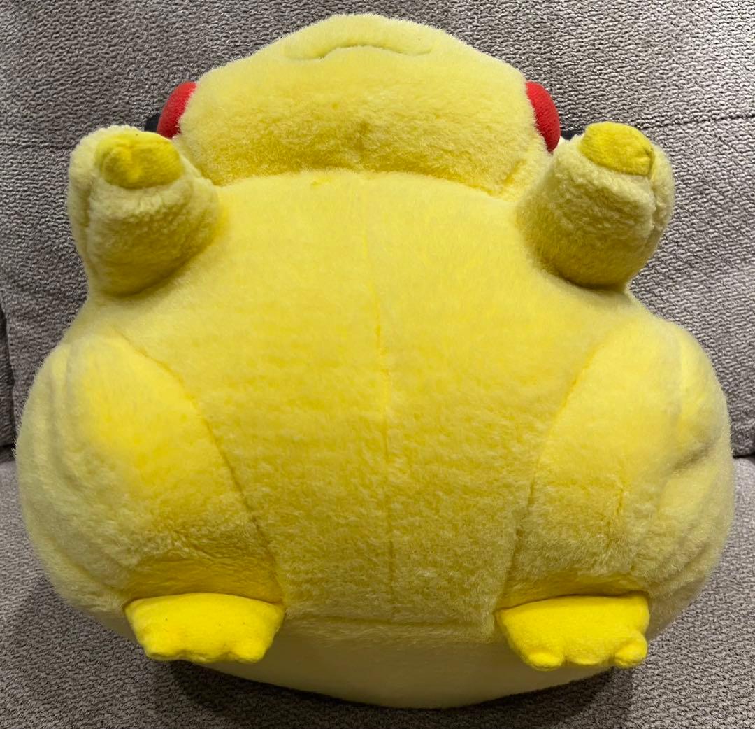 【美品】ピカチュウ　初期　レトロ　当時物　1/1 ぬいぐるみ　赤タグ　TOMY