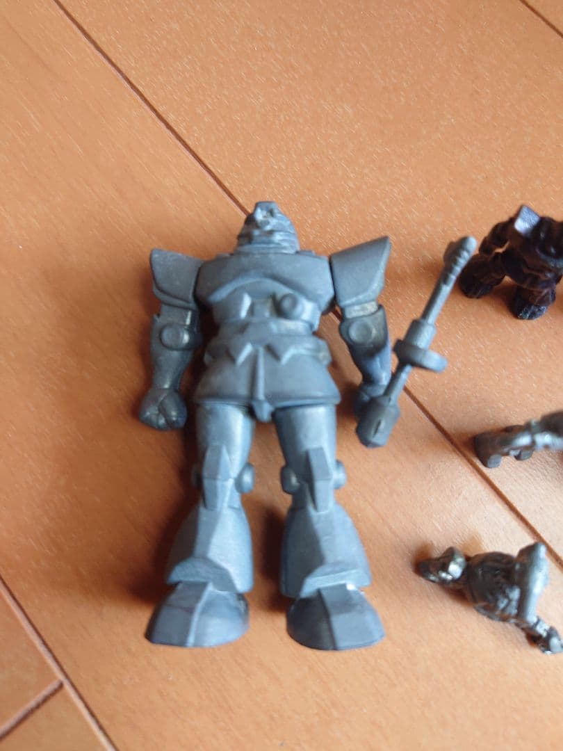 【希少】昭和レトロ 機動戦士ガンダム 金属製ミニフィギュア セット