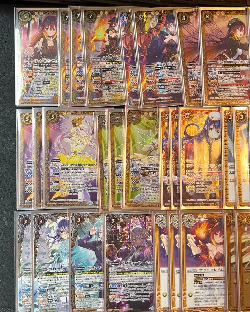 バトスピ　契約フラムサンドリアデッキ！差し替え&プレバンサプライ付き！