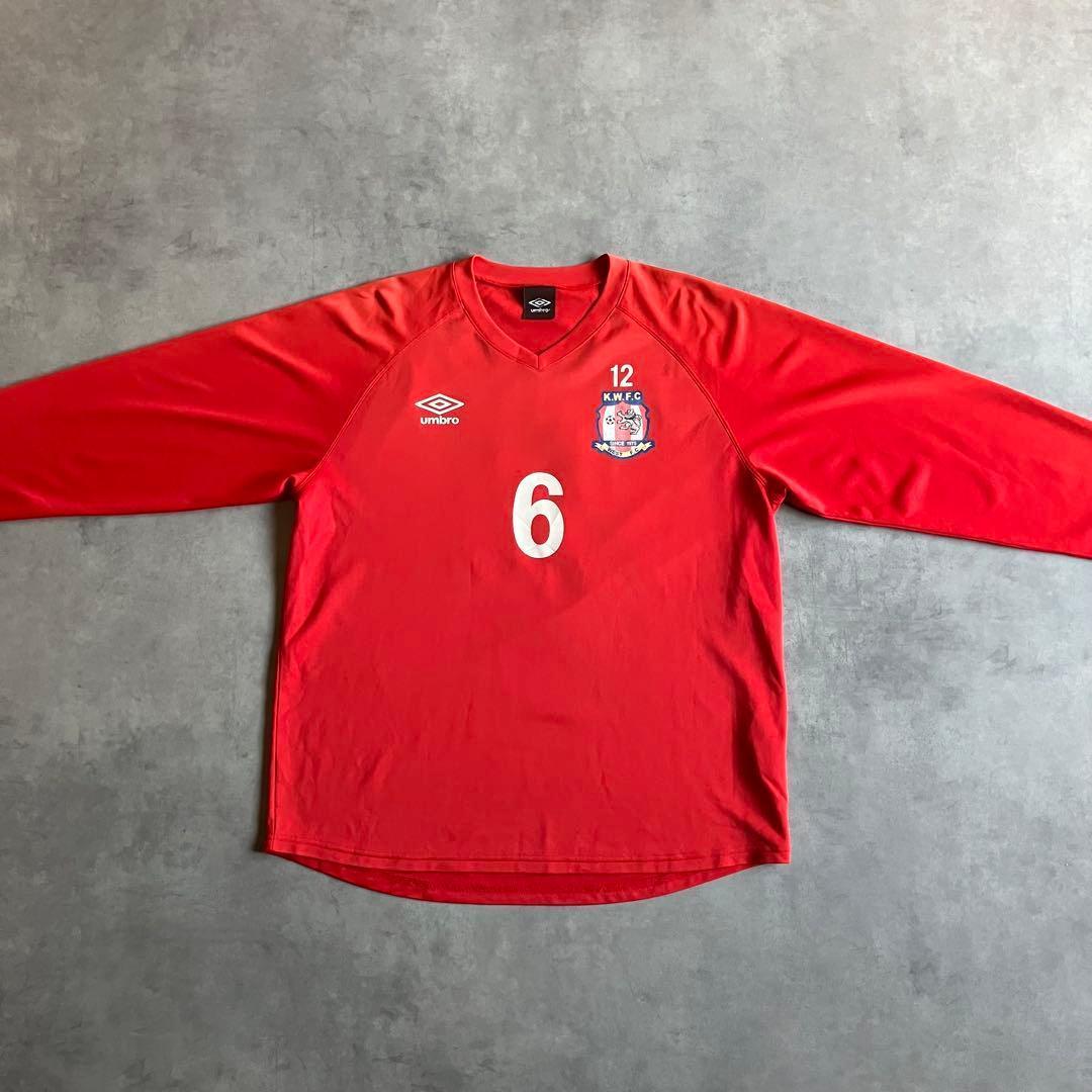 ウェア 00s y2k umbro soccer l/s kit uniform