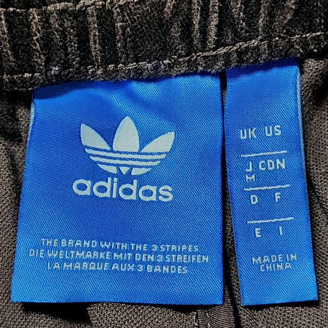 adidas×Beauty&Youth別注 ベロア ブラウン パンツ ゴールド