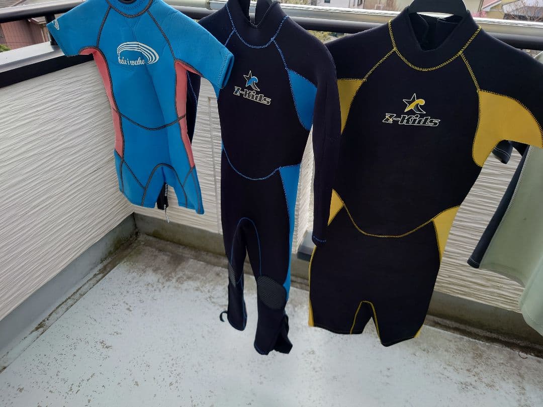 ウェットスーツ８着　サーフィン　ボディーボード　KIDS　Mens　Ladies