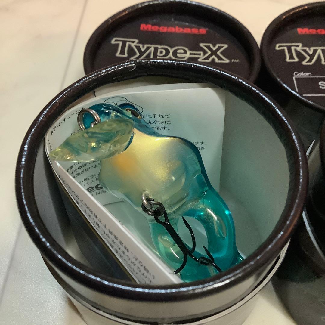 メガバス　タイプX　ソーダボーン　新品箱入　3個セット⭐︎