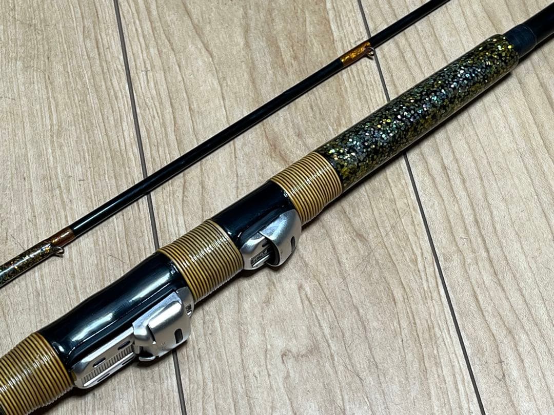 釣竿 釣り竿 高級竿 正体不明？ 並継ぎ 装飾竿 ロッド