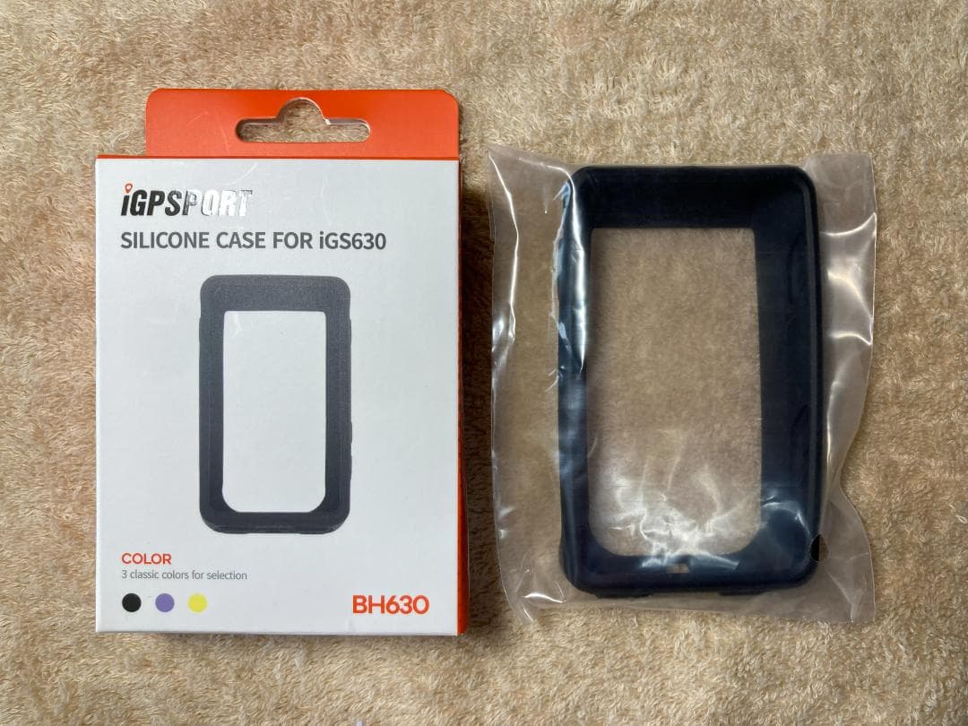 iGPSPORT iGS630 GPSサイクルコンピューター+純正シリコンケース