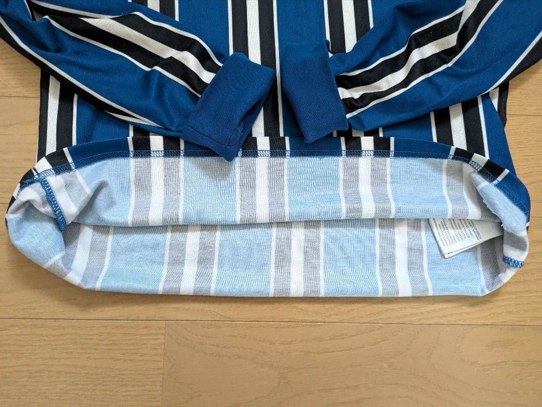 F.C.Real Bristol 長袖 ゲームシャツ XL ストライプ サッカー