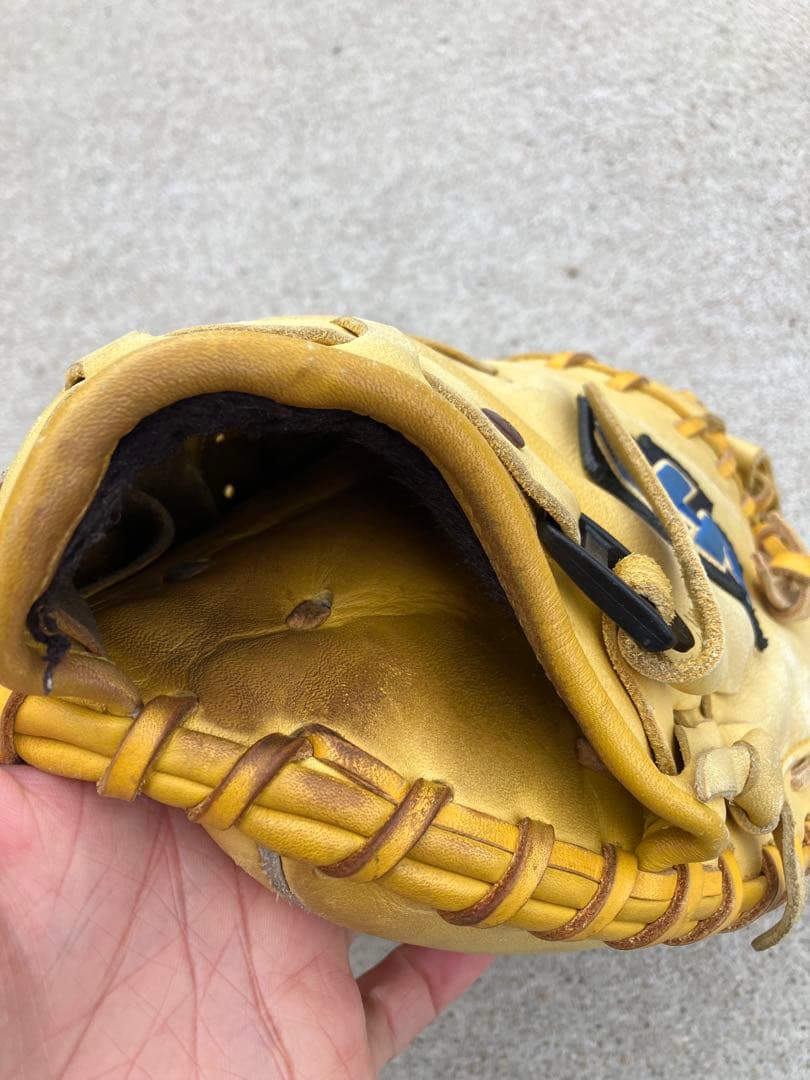 し*ん様 ハタケヤマ キャッチャーミット TH-258Y 軟式 大人用