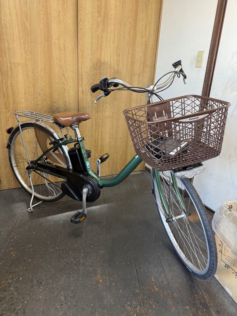 中古車　電動自転車　Panasonic　ビビL(軽量モデル)　26インチ　美品
