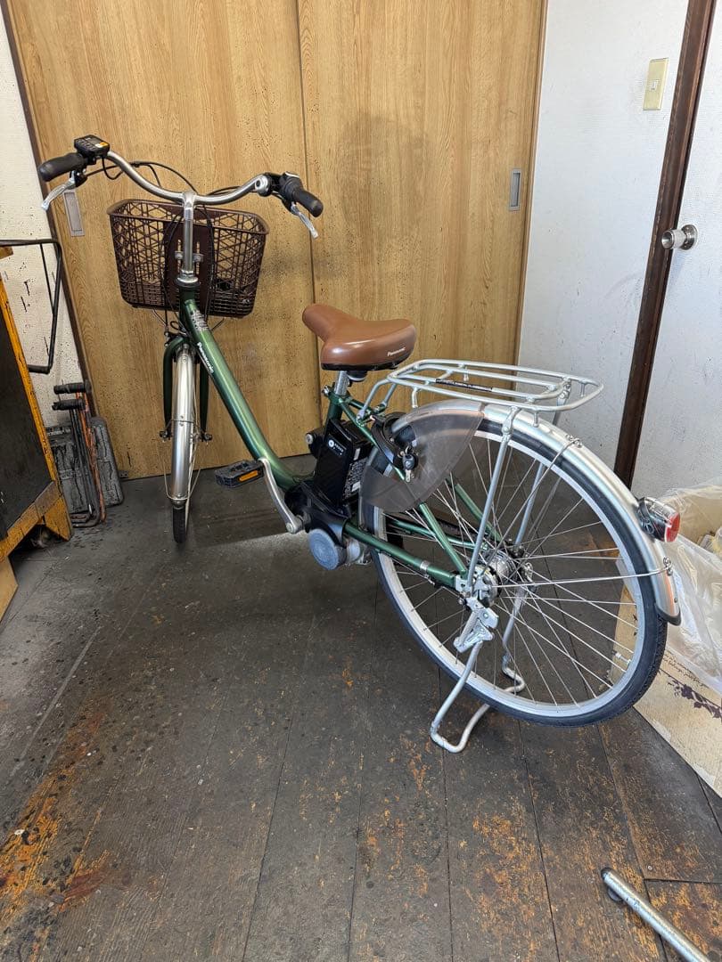 中古車　電動自転車　Panasonic　ビビL(軽量モデル)　26インチ　美品