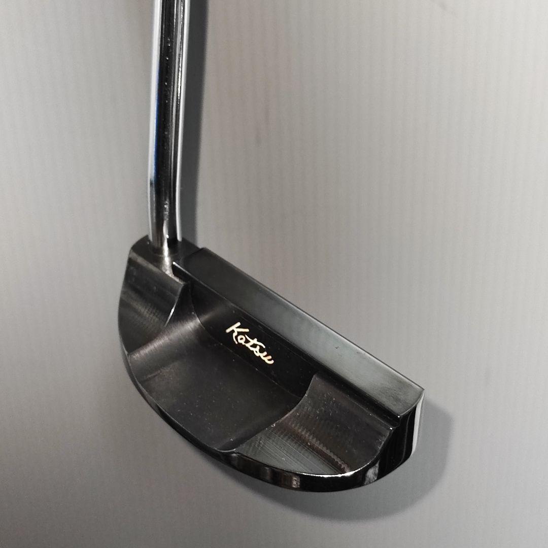 美品 katsu yamamoto 9705 マレット型 パター 約35インチ