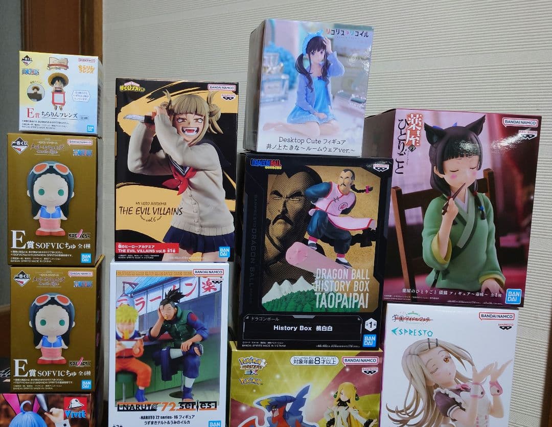プライズフィギュア　＆　一番くじ　ワンピース　E賞　まとめ売り　16点セット