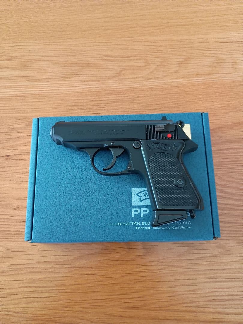 マルゼン　ワルサーPPK ガスブローバック　美品