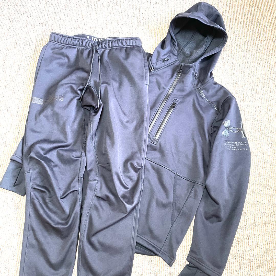 【フォロー割】 美品 アンダーアーマー セットアップ Mサイズ ソフトシェル