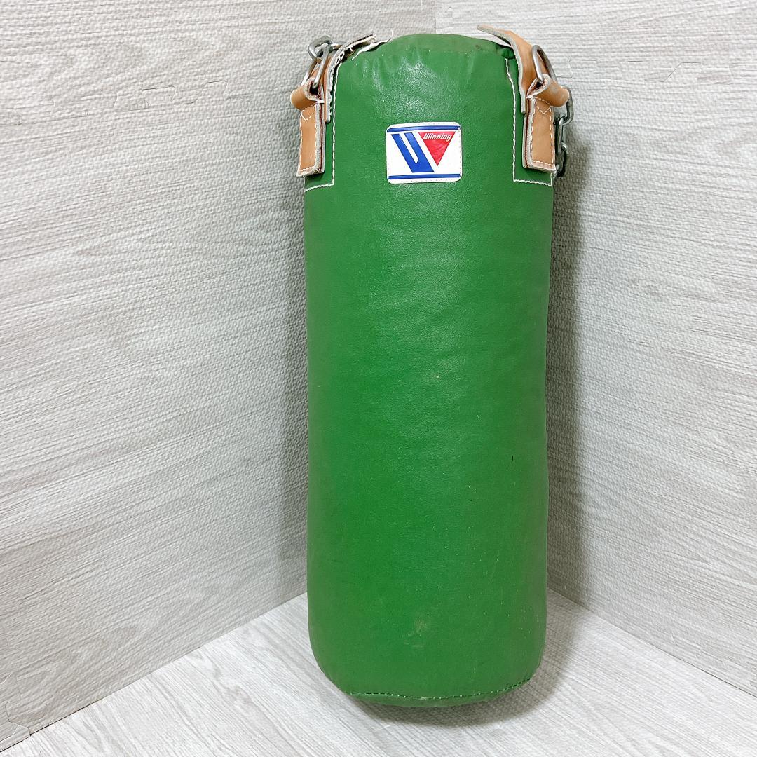 【絶版・希少✨送料無料】 Winning グリーンサンドバッグ TB-2000