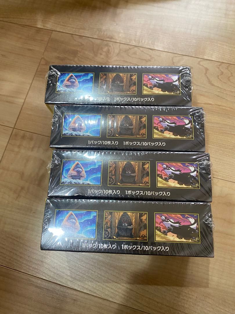 ポケモンカード　MEGAドリームex シュリンク付き　4BOX