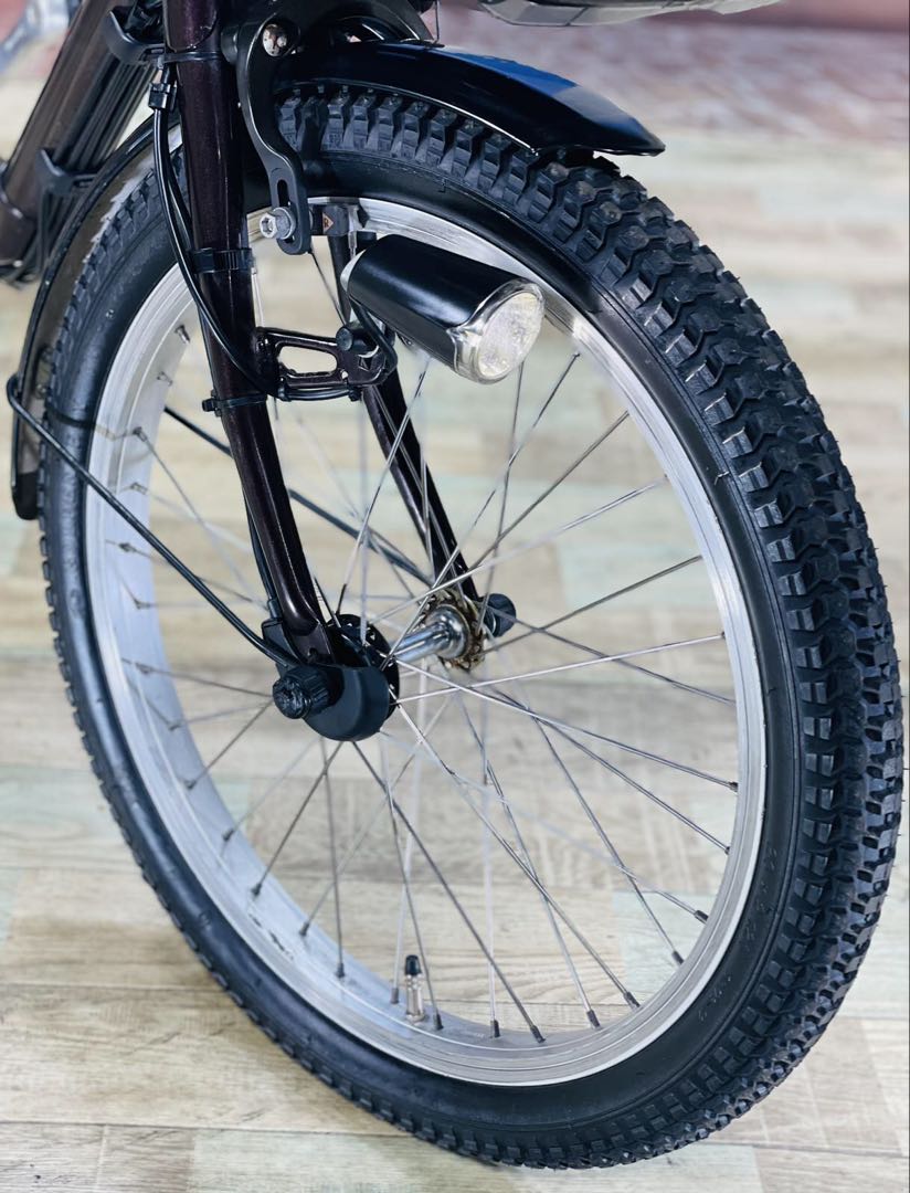 パナソニックギュット⭐️12AH！子供乗せ電動アシスト自転車Y0947-1