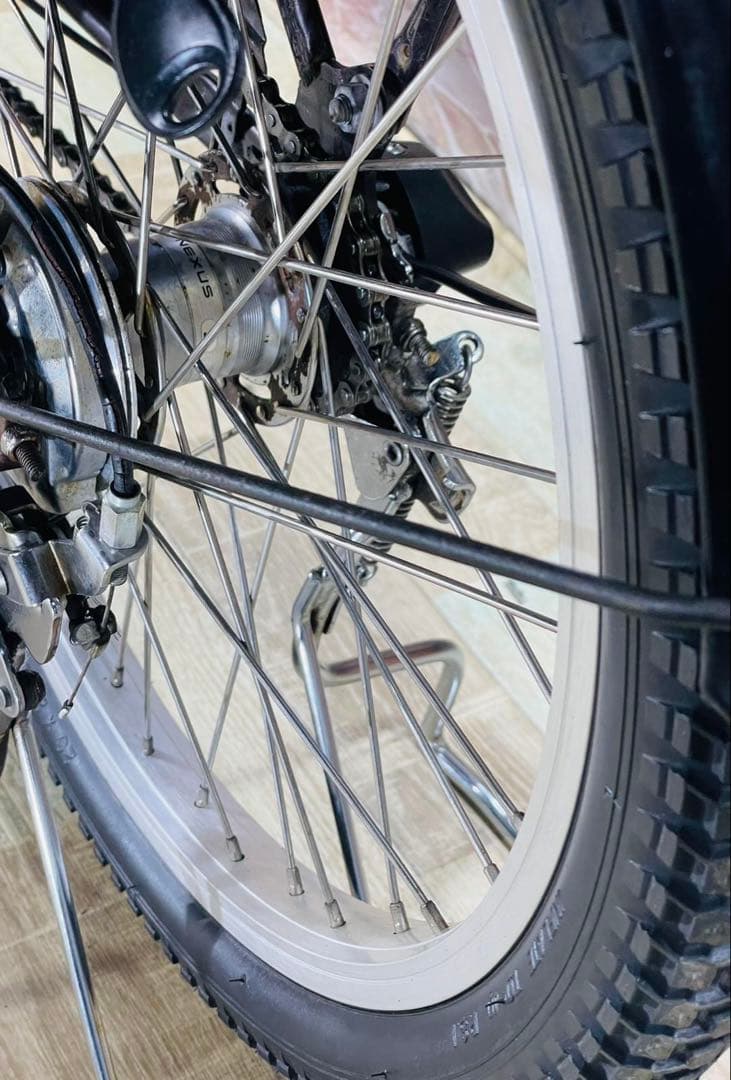 パナソニックギュット⭐️12AH！子供乗せ電動アシスト自転車Y0947-1