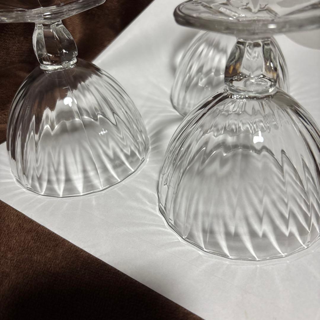フランスアンティーク　デザートカップ×３