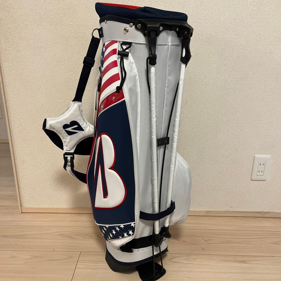 BRIDGESTONE GOLF キャディバッグ アメリカ国旗デザイン