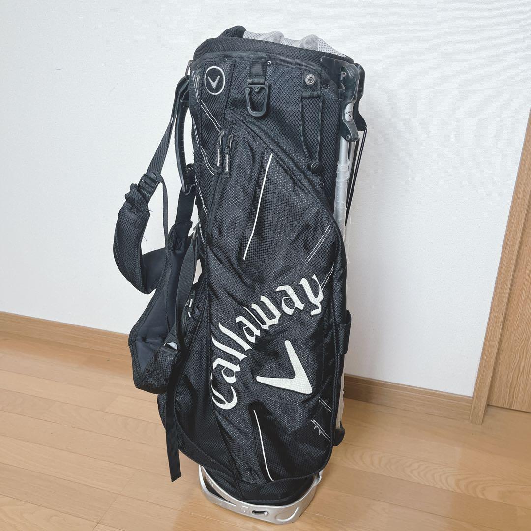 K197 ケビンCallaway 軽量型 スタンド式キャディバッグ
