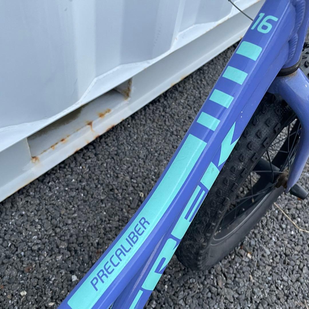 子供用自転車 16インチ Precaliber 身長99-117cm 補助輪付