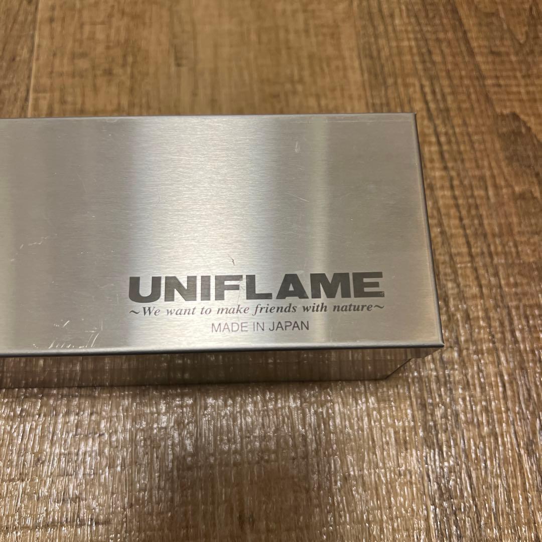 UNIFLAME ステンレス 調味料などのケース