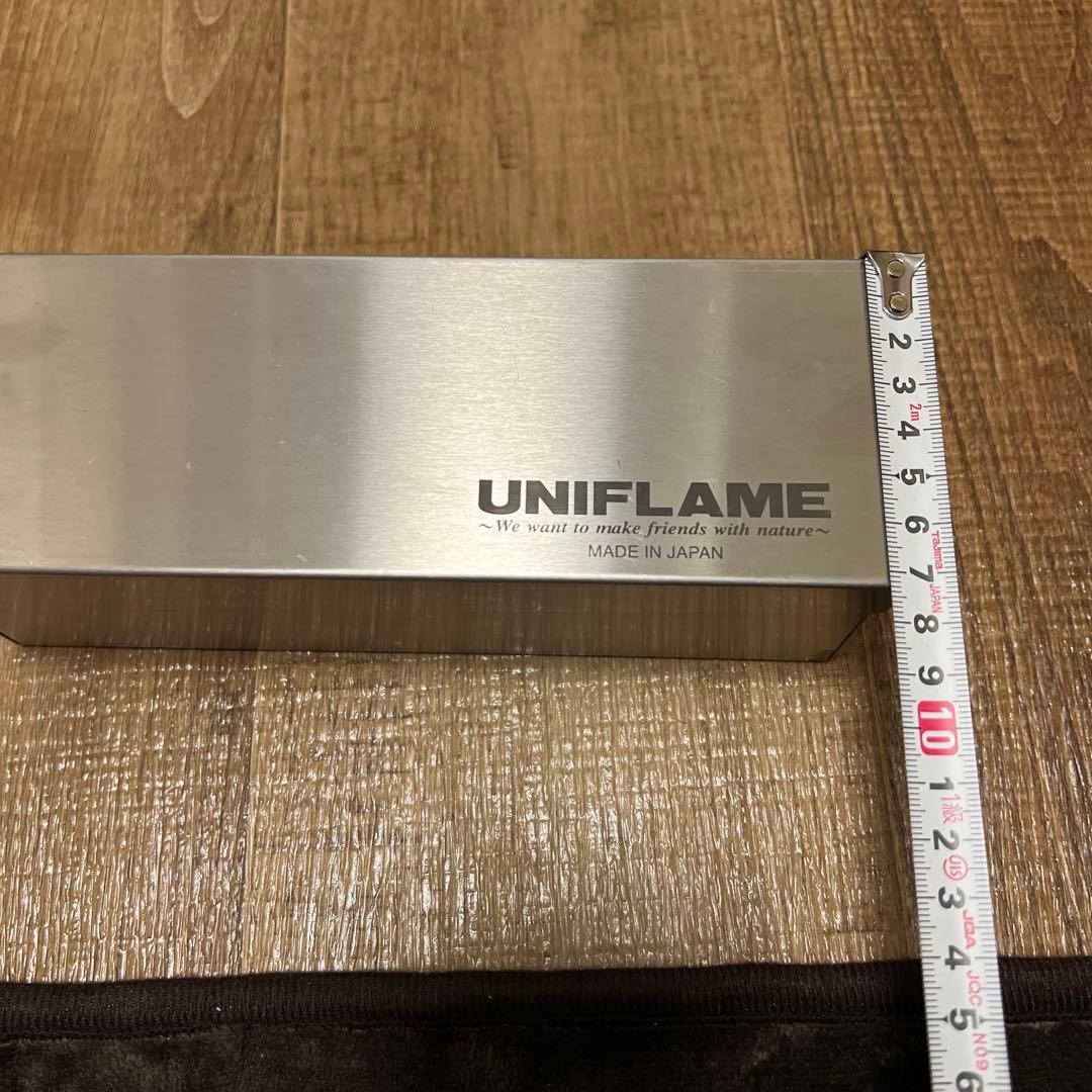 UNIFLAME ステンレス 調味料などのケース