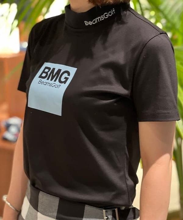 ★新品★BEAMS　GOLF　リブモックネック　サイズ　S