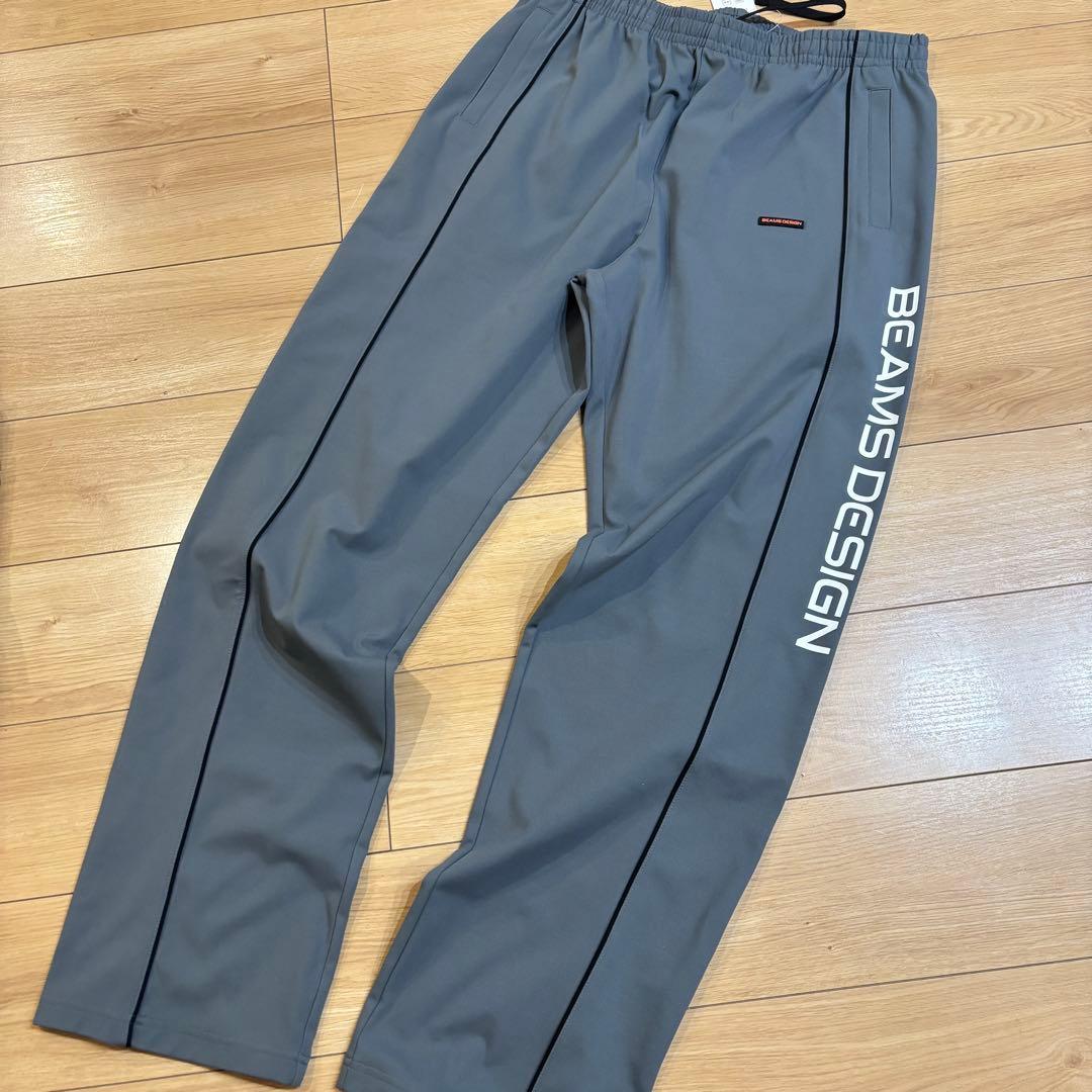 新品　ビームスデザイン　トラックジャケット　パンツ　上下セット　ゴルフ　グレー