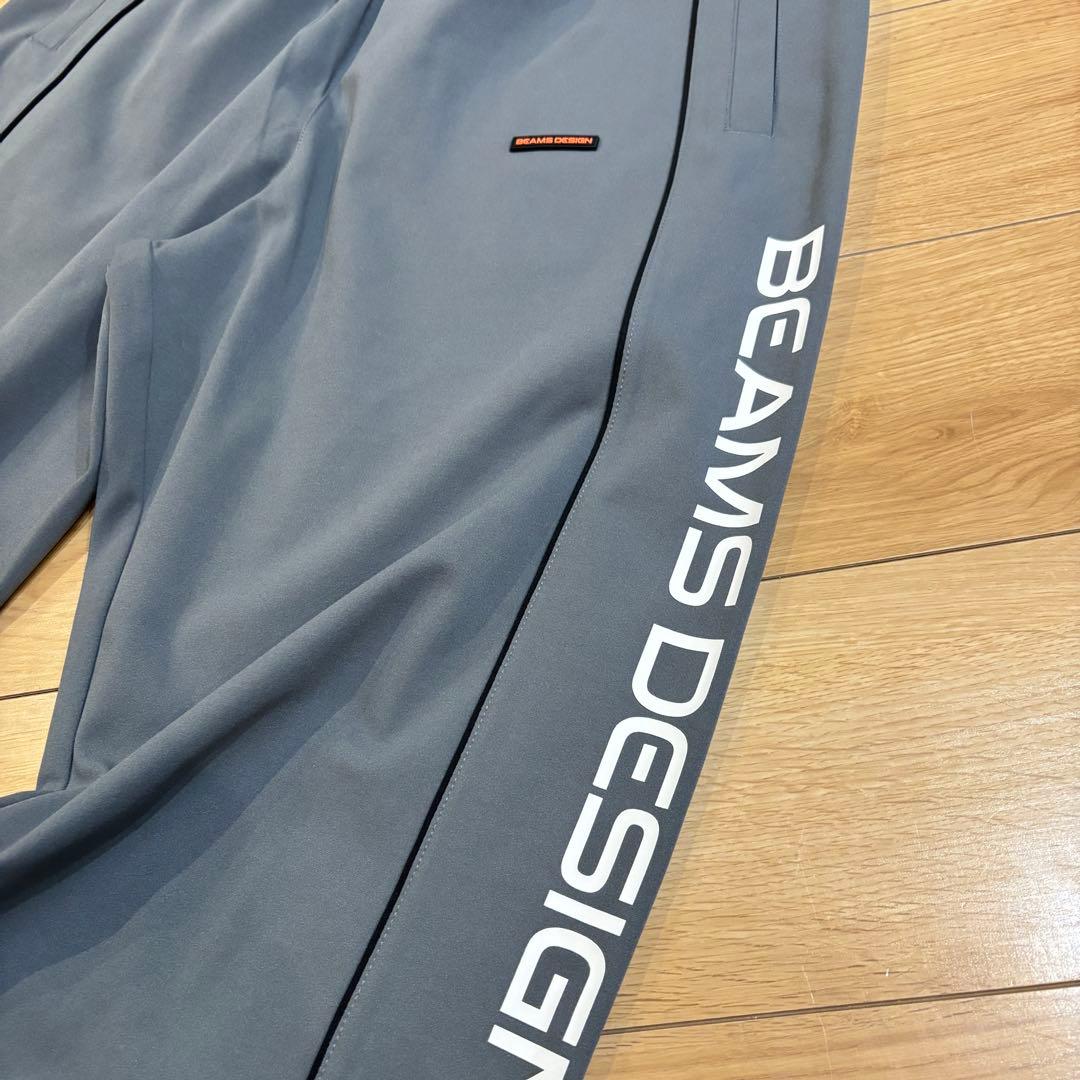 新品　ビームスデザイン　トラックジャケット　パンツ　上下セット　ゴルフ　グレー