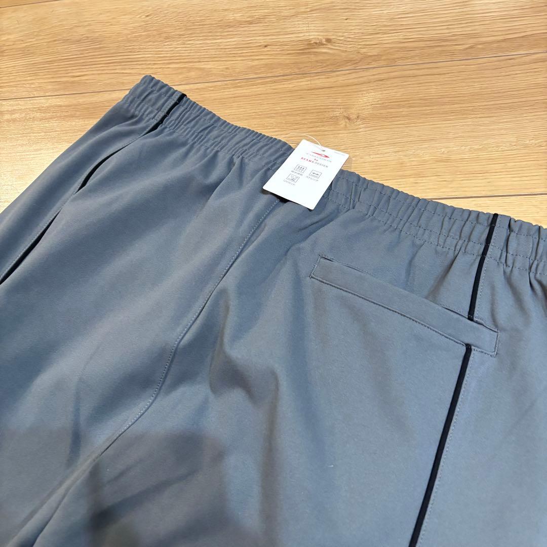 新品　ビームスデザイン　トラックジャケット　パンツ　上下セット　ゴルフ　グレー
