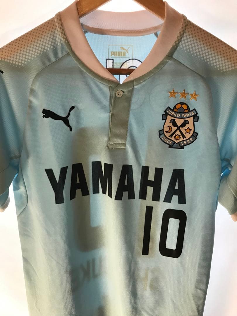正規品 PUMA ジュビロ磐田「10」中村俊輔 半袖 S ユニフォーム