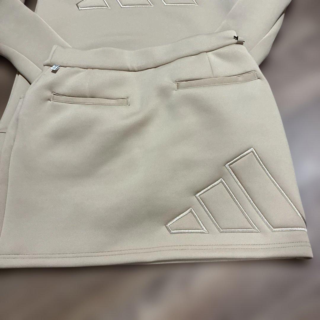 adidas　ゴルフウェア　セットアップ　ダンボールニット　サイズM