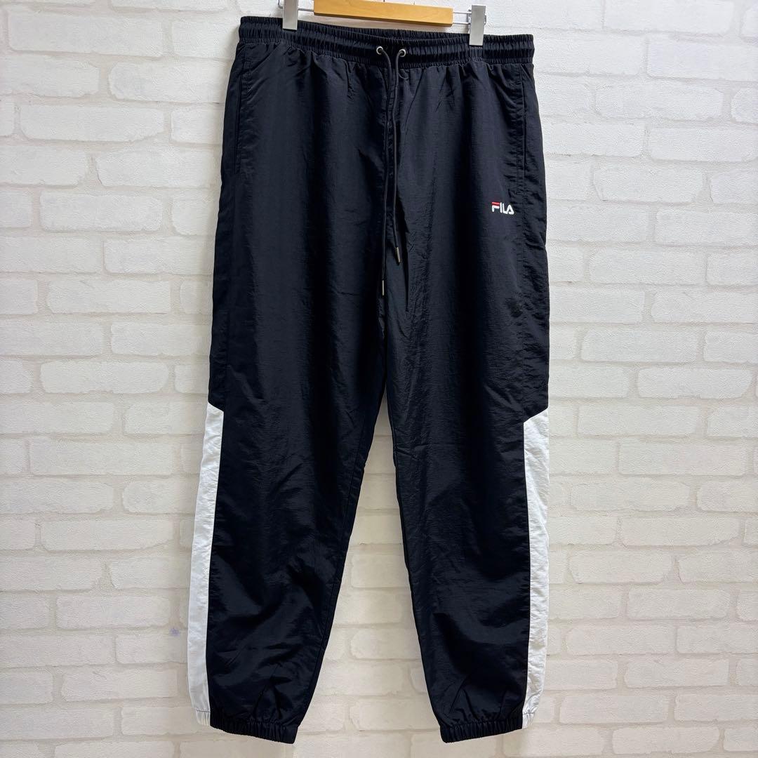 ★美品★ FILA ジャージ 上下セット 2XL ブラック/ホワイト