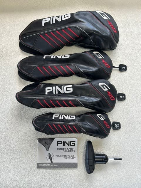 PING G410 4本セット（１W ３W ５W ３UT）