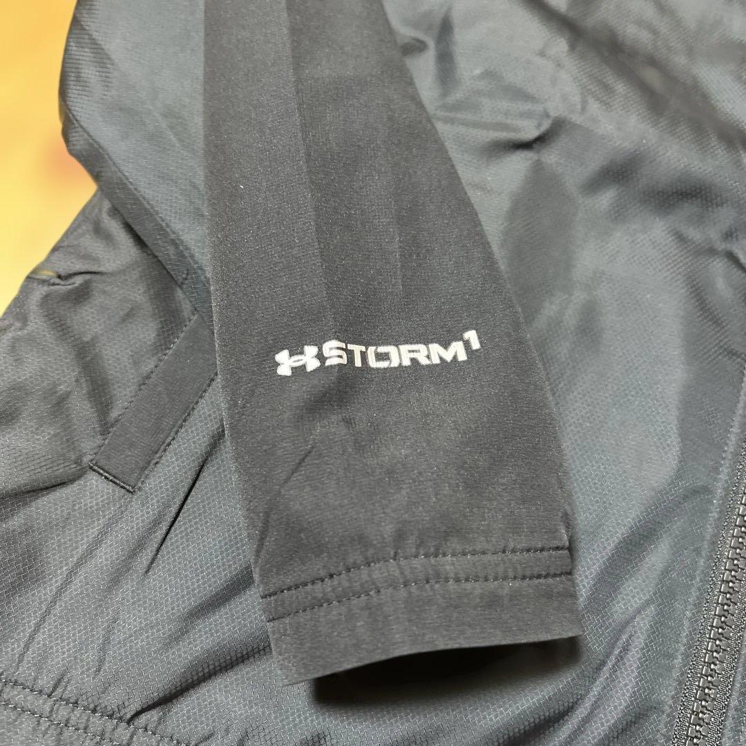 Under Armour STORM防水ウィンドブレーカー ブラックSM