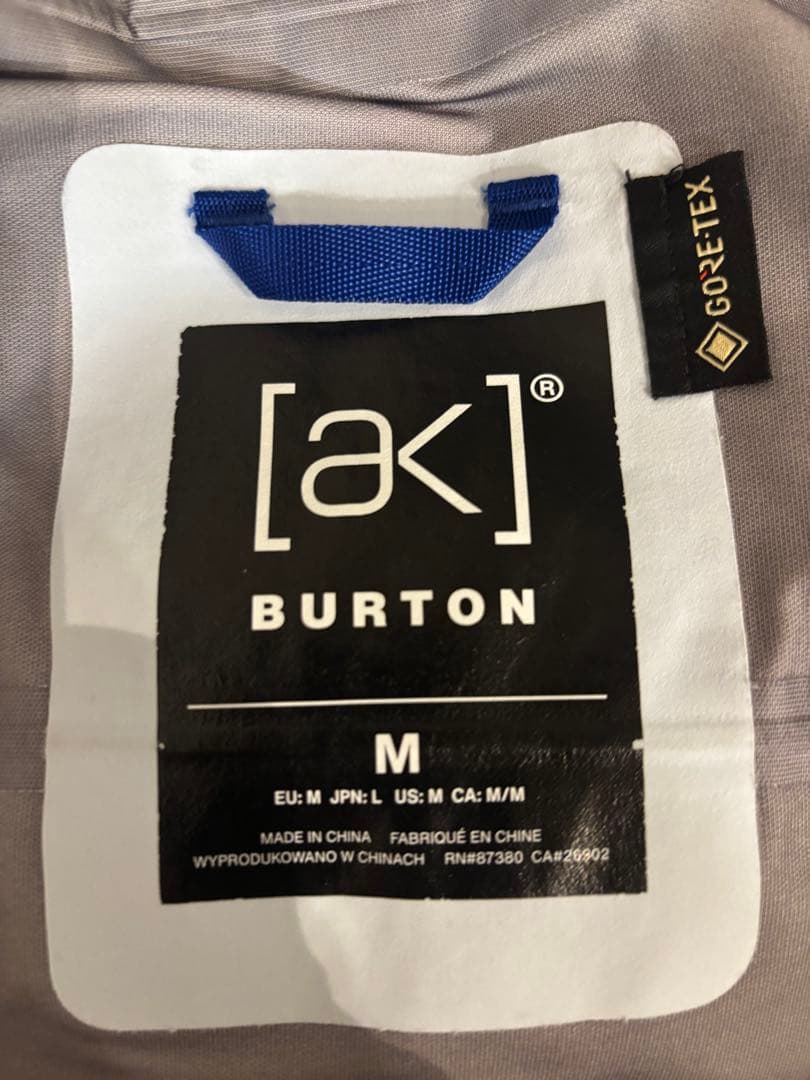 Burton [ak] GORE-TEX スノーボードジャケット M ホバー