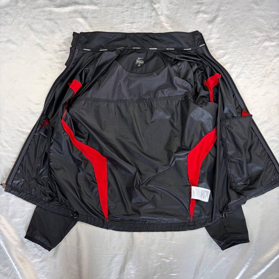 ナイキ　Nike ウォームアップスーツ　上下セット ブラック/レッド M