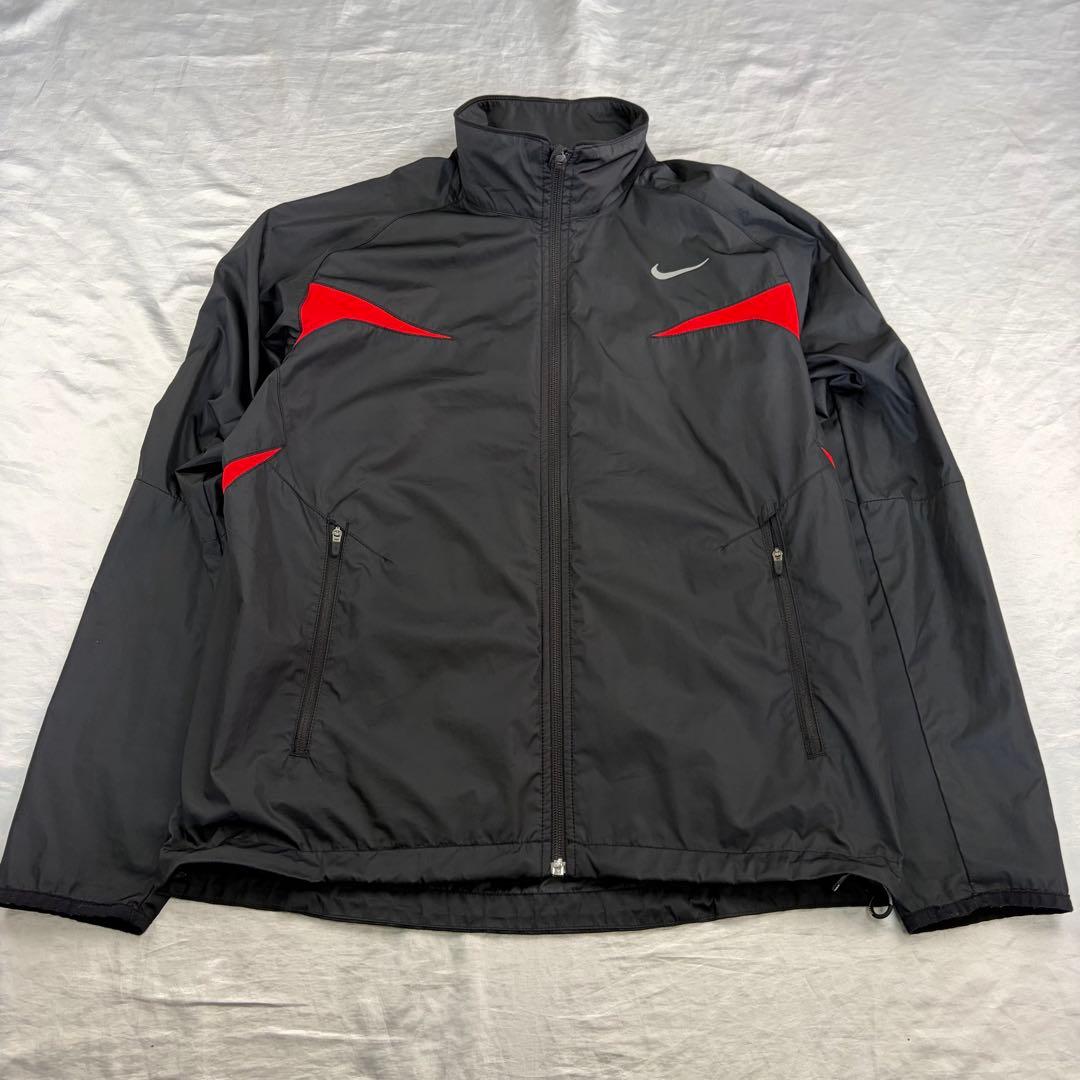 ナイキ　Nike ウォームアップスーツ　上下セット ブラック/レッド M